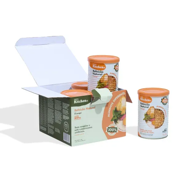 Ração Úmida para Cães Adultos Frango Zee.Dog Kitchen Pack 4 latas de 400g cada